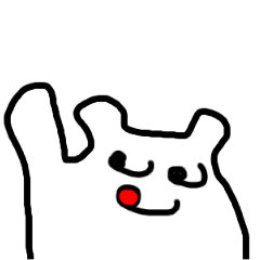 [LINEスタンプ] 健気なブニュ