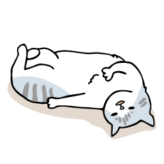 [LINEスタンプ] サバトラ猫 てっちゃんの日常