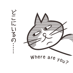 [LINEスタンプ] ハチワレ猫の気持ち 01