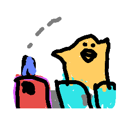 [LINEスタンプ] ひよこちゃん カラー