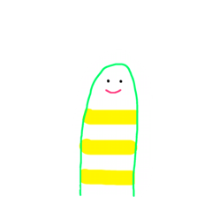 [LINEスタンプ] にょろくんの日常スタンプ