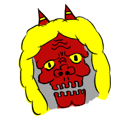 [LINEスタンプ] 赤鬼＆青鬼