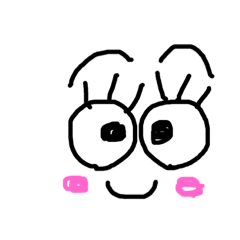 [LINEスタンプ] デカ目ちゃん