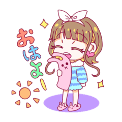 [LINEスタンプ] カラフル女子4人組
