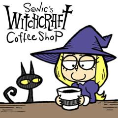 [LINEスタンプ] SONIC Witchcraft Coffee Shop