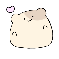 [LINEスタンプ] 励ますハムスターのスタンプ