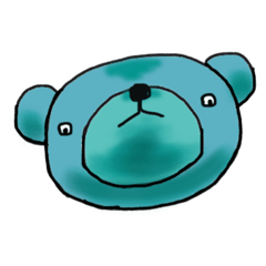 [LINEスタンプ] クマの感情