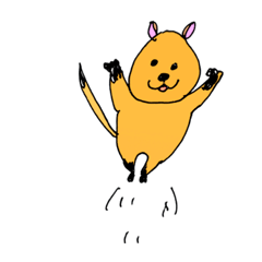 [LINEスタンプ] クアッカワラビーとかわいいいきものたち