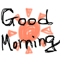 [LINEスタンプ] 落書き風挨拶