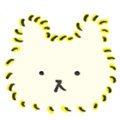[LINEスタンプ] 仕事に悩むふわふわクマ