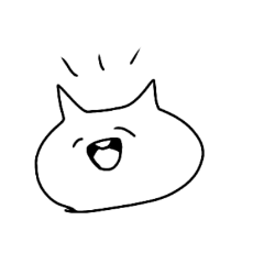 [LINEスタンプ] シュールなねこさん達