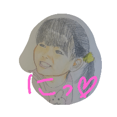 [LINEスタンプ] 娘のリアル顔