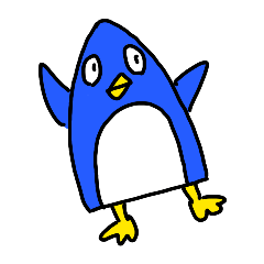 [LINEスタンプ] かわいいペンギン！！！
