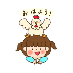 [LINEスタンプ] ぽかぽか4人組