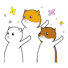 [LINEスタンプ] ぽこもちぷん♪日常編