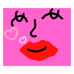 [LINEスタンプ] 顔アート2