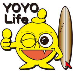 [LINEスタンプ] YOYO Atagawa Life