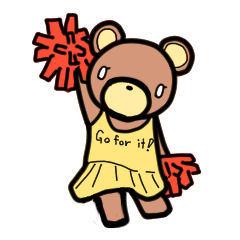 [LINEスタンプ] 使いやすい！！くまさんスタンプ