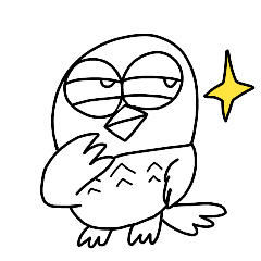 [LINEスタンプ] フクロウの福ちゃんスタンプ