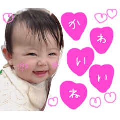 [LINEスタンプ] 可愛い赤ちゃん♡うららちゃん