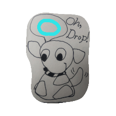 [LINEスタンプ] プリティ ドック ドロップ