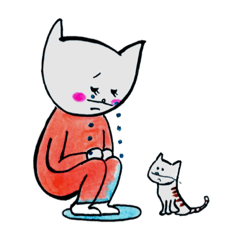 [LINEスタンプ] みんなもリラックスしようね！春夏編
