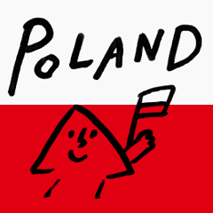 [LINEスタンプ] ポーランド語の簡単な言葉たち。