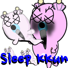 [LINEスタンプ] Sleep KKun - 表情のEmoji 三番目(日本語)の画像（メイン）