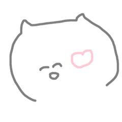 [LINEスタンプ] ほふほふねこ