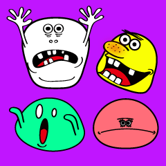 [LINEスタンプ] 気まま絵文字