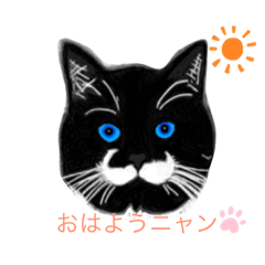 [LINEスタンプ] ヒゲ猫 スタンプ2