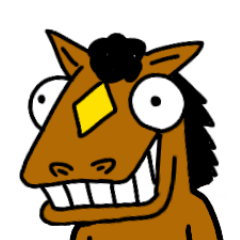 [LINEスタンプ] 馬のゴンザくん