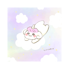 [LINEスタンプ] メルヘン！ユニコロンちゃん