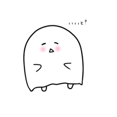 [LINEスタンプ] ほわほわおばけ