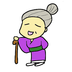 [LINEスタンプ] おばあちゃん ゆるい