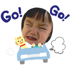 [LINEスタンプ] まひなの変顔