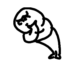[LINEスタンプ] ワハハ DA イスケ