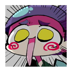 [LINEスタンプ] ポニーテールちゃんのスタンプ