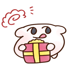 [LINEスタンプ] うさぱんちゃん（夏）