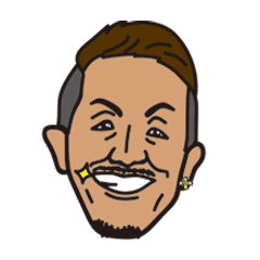 [LINEスタンプ] エッジな男