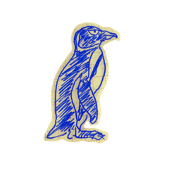 [LINEスタンプ] Humboldt Penguin Pins