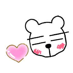 [LINEスタンプ] しろくまさんwhitebear