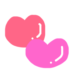 [LINEスタンプ] ハートのみのスタンプ
