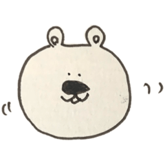 [LINEスタンプ] くま！