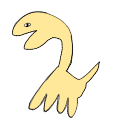 [LINEスタンプ] 恐竜っぽいスタンプ