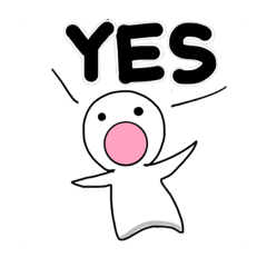 [LINEスタンプ] ぼく。ホワイトくん2