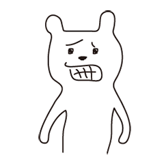 [LINEスタンプ] いやみのないクマからのメッセージの画像（メイン）