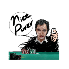 [LINEスタンプ] ポーカー フェイス JOKER