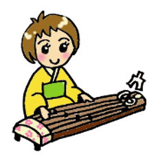 [LINEスタンプ] 和楽器女子スタンプ