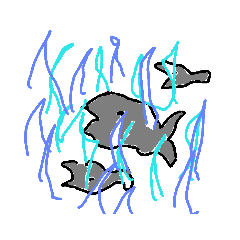 [LINEスタンプ] 海Friends of the sea魚